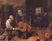 BROUWER, Adriaen The Operation (mk08) oil painting on canvas